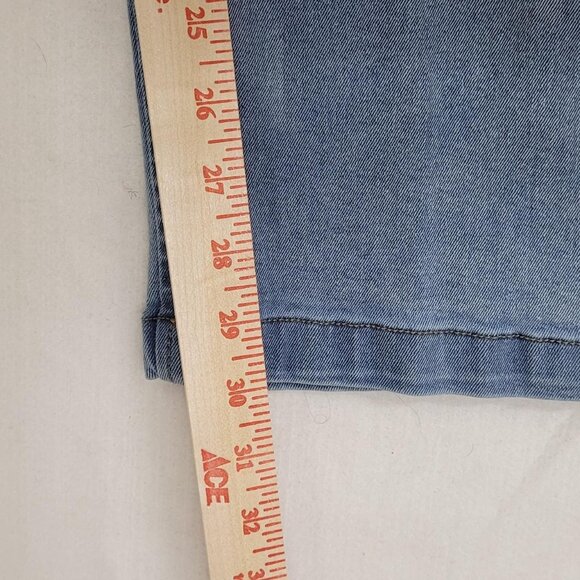 Celebrity Pink Distressed Wide‑Leg Jeans | Women’s Size 9 | Streetwear Casual - Picture 5 of 6